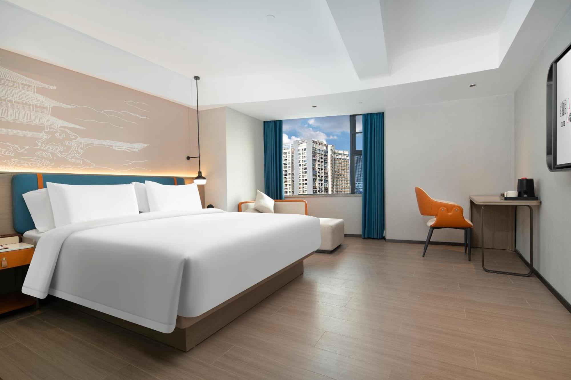 Yizhi Hotel Changgang Metro Station - Free Shuttle Bus During Canton Fair Guangzhou Exterior foto