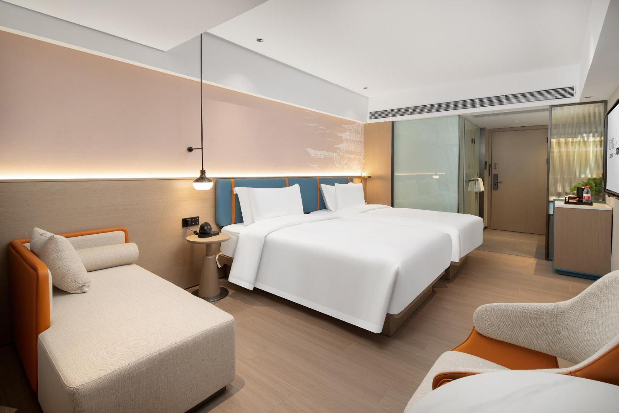 Yizhi Hotel Changgang Metro Station - Free Shuttle Bus During Canton Fair Guangzhou Exterior foto